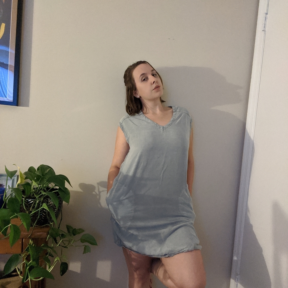 Effortless shift Dress with Pockets!